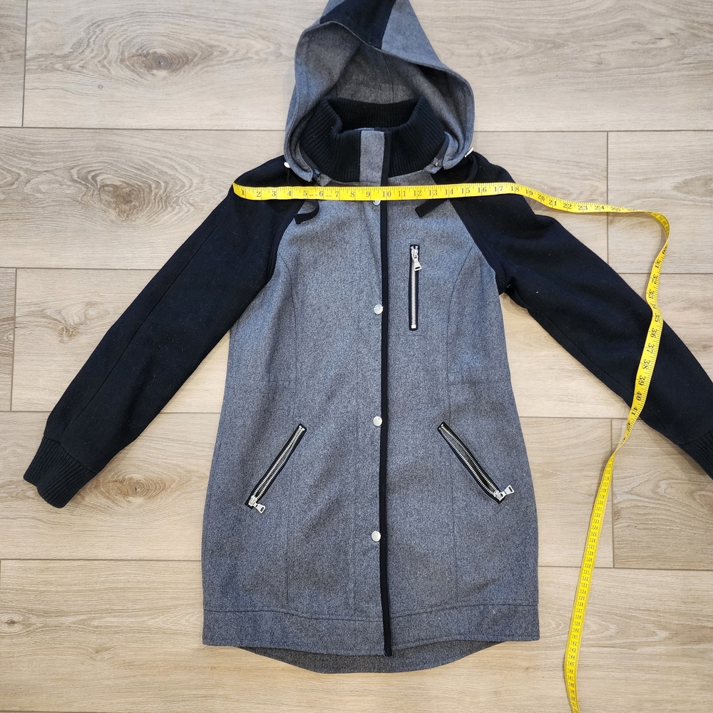 Express Zip/Button Up Heavy Fleece Overcoat